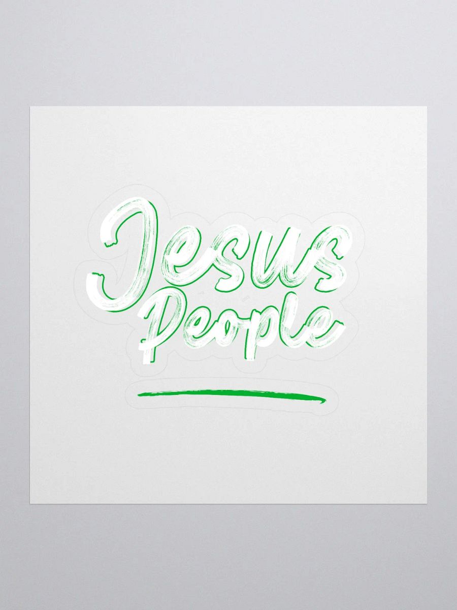 JESUS PEOPLE Kiss Cut Sticker 2 product image (1)