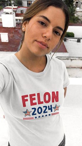Felon 2024 T-Shirt | USA Sarcastic Politics Shirt

BUYNOW:- BUY NOW:- https://politicalrallymerch.com

#élection #usaelectron...