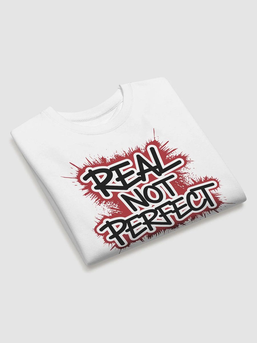 Real not Perfect | Unisex Premium Sweatshirt by Cotton Heritage product image (5)