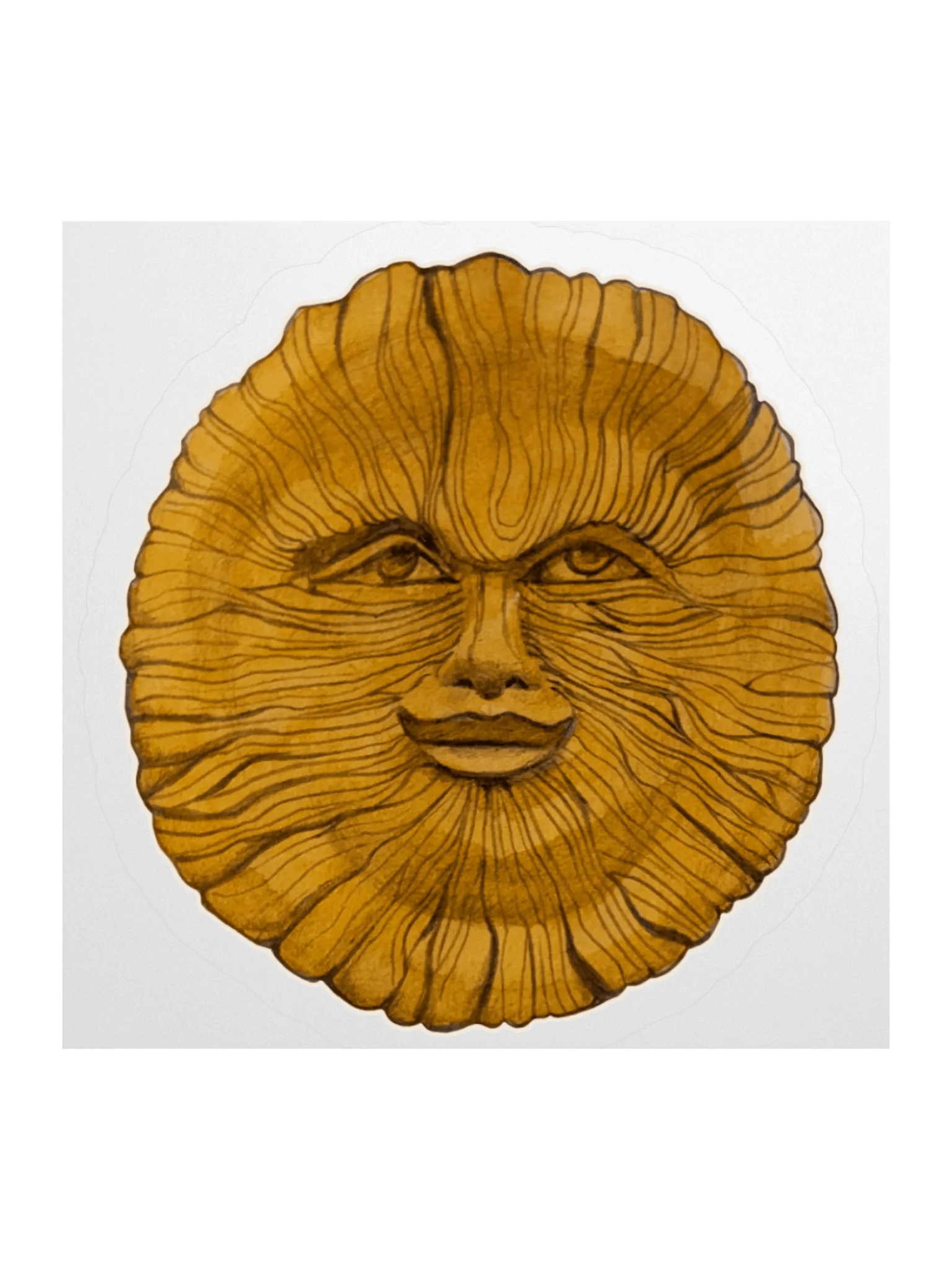 Green Man sticker product image (1)