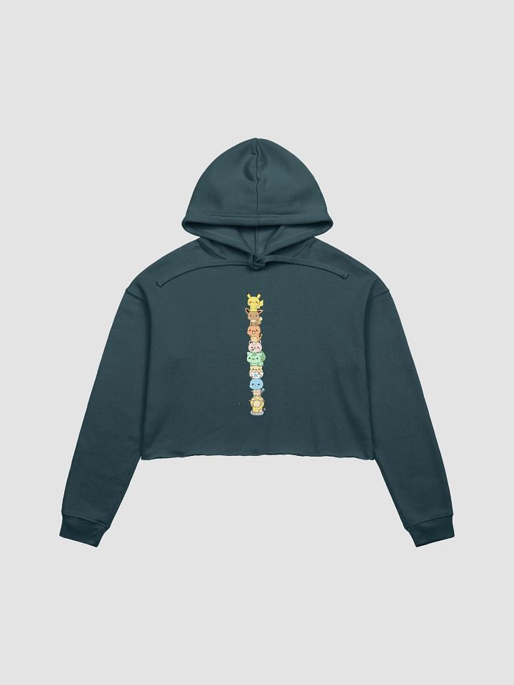 Chibi Pokemons Stack Cropped Hoodie product image (6)