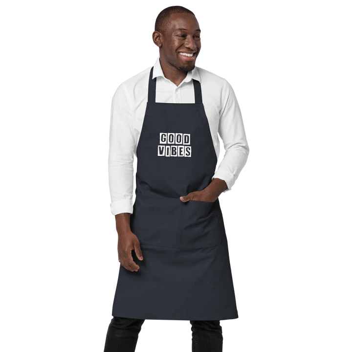 Good Vibes Organic Cotton Apron product image (1)
