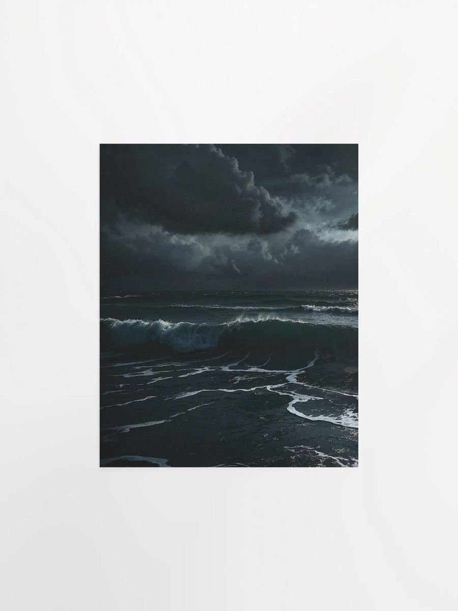 Nocturnal Waves Matte Poster product image (7)