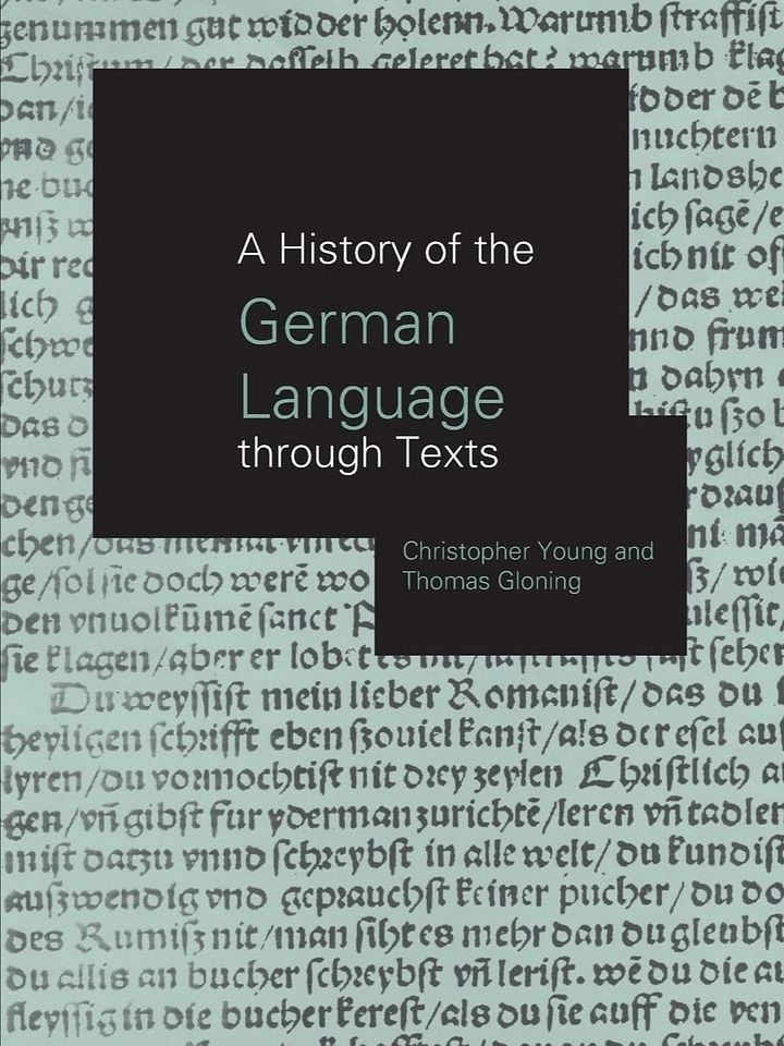 A History of the German Language Through Texts product image (1)