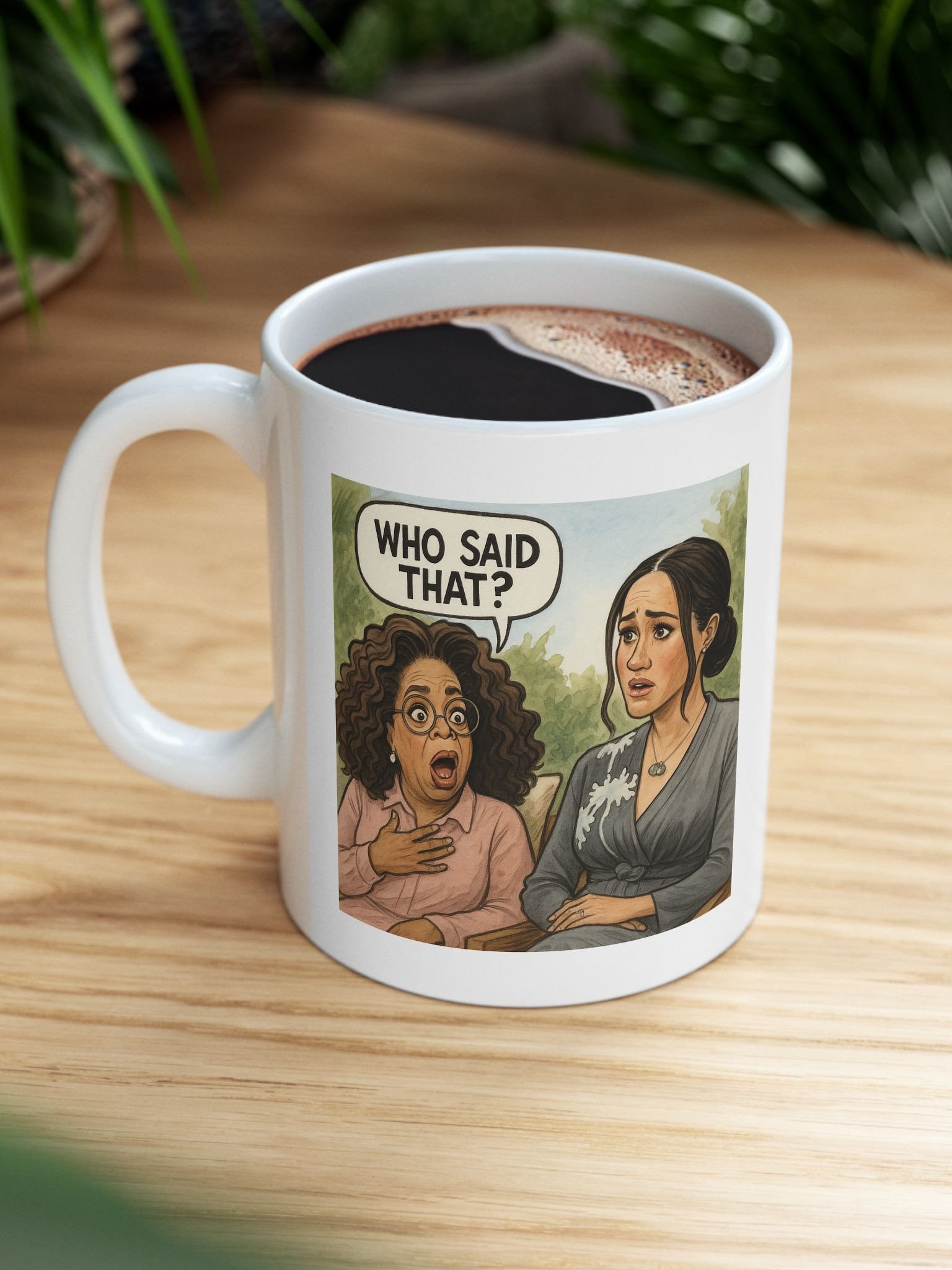 Royal Parody – “The Oprah Interview” Collectible Ceramic Mug (11oz) | As Never Collection product image (5)