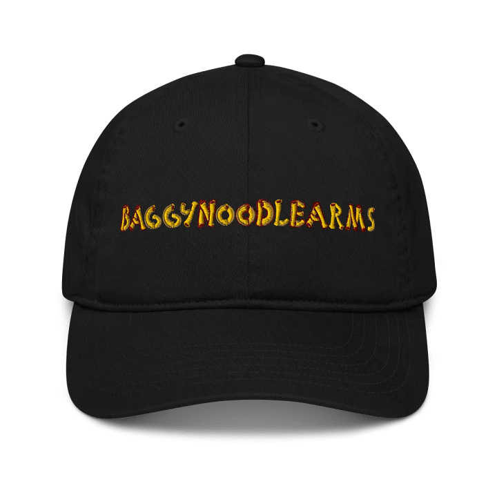 Playful Organic Dad Cap - BAGGYNOODLEARMS Edition product image (1)