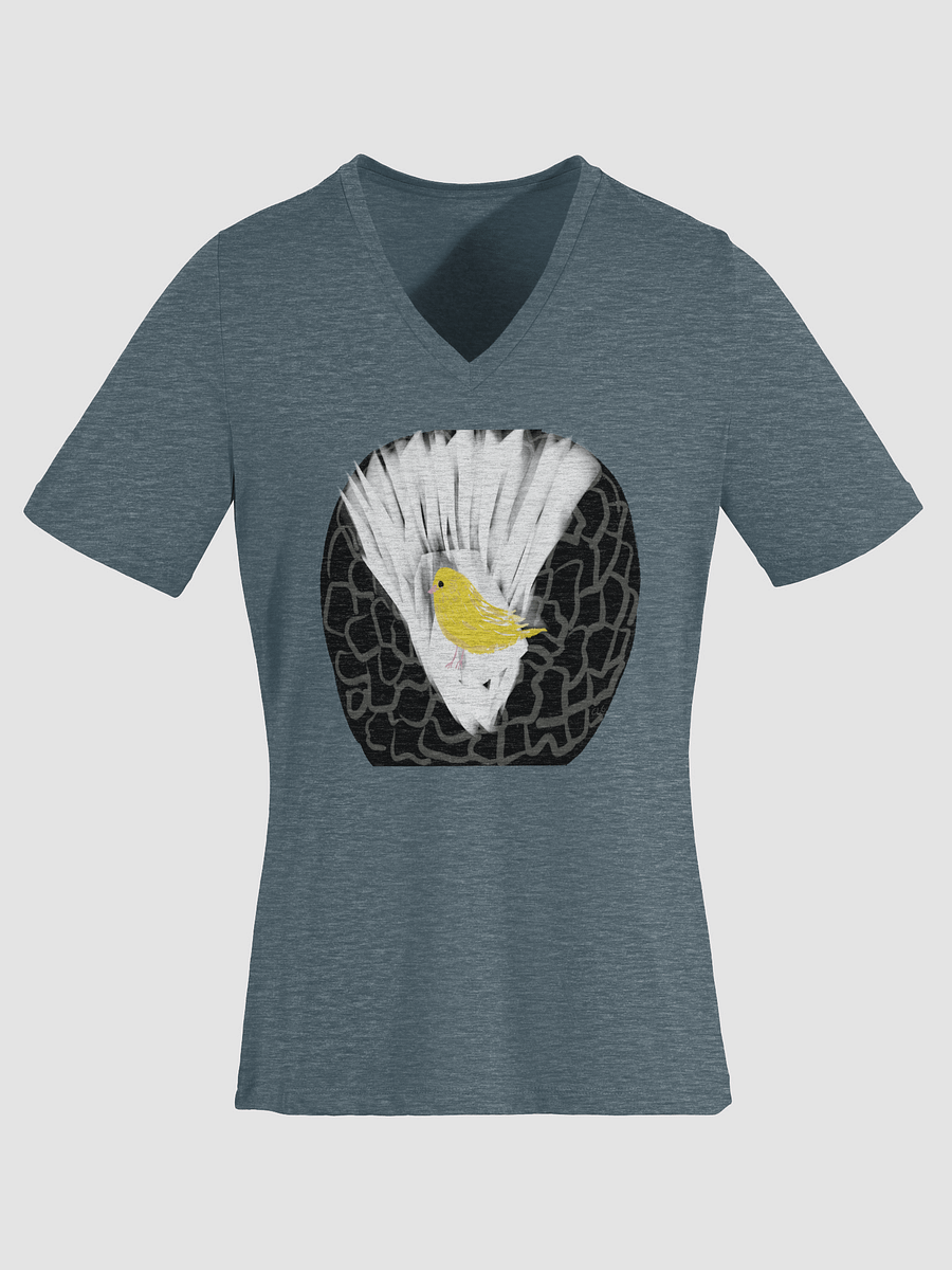 Canary In The Coalmine VNeck tee product image (36)