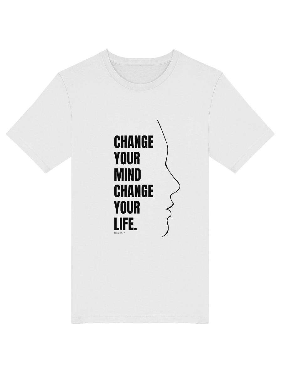 Change Mindset Tee - White product image (5)