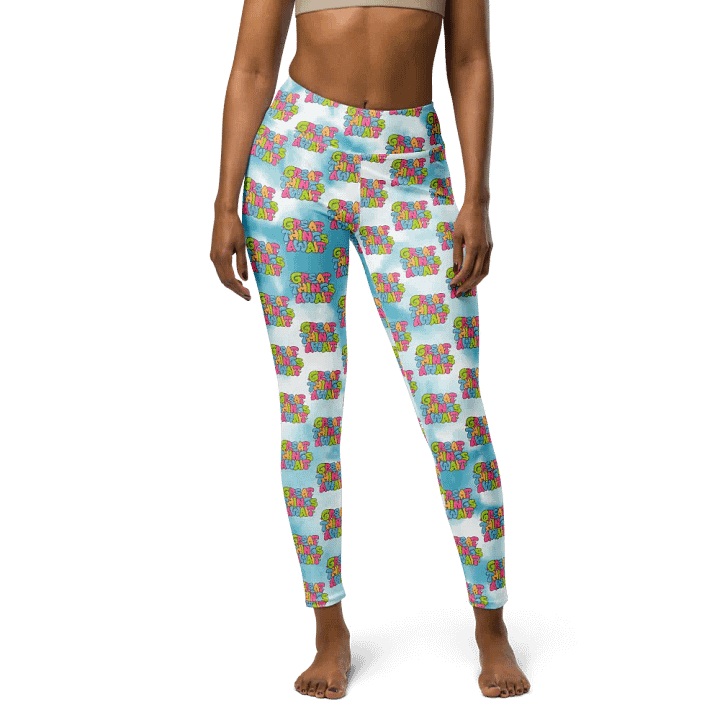 Great things await leggings product image (1)