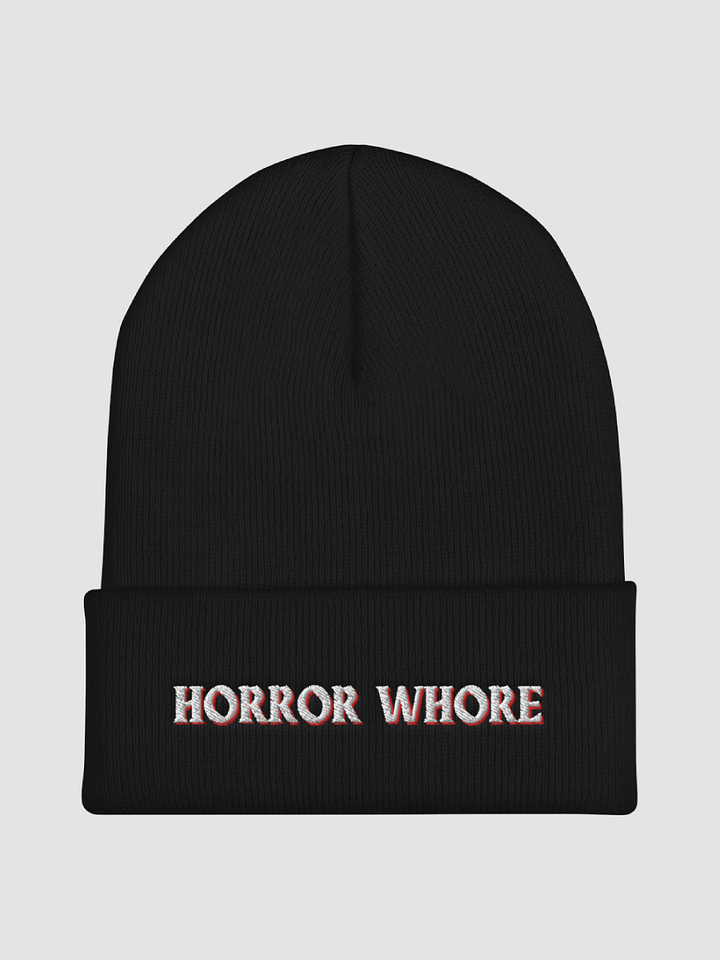 HORROR WHORE BEANIE product image (2)