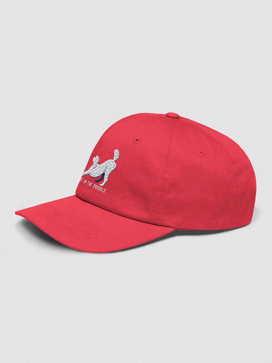 Proof Is In the Poodle Classic Dad Hat(Embroidered) of a Poodle(White) product image (7)