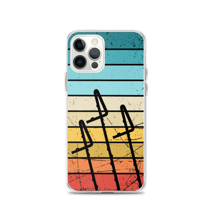 Retro Abstract iPhone Case - Bass Flute product image (1)