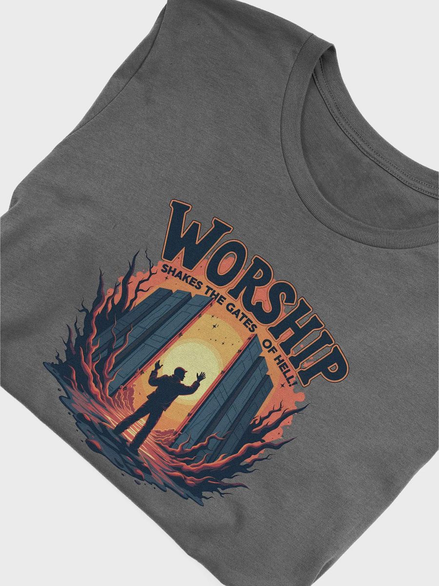 Worship Shakes the Gates of Hell T-Shirt product image (30)