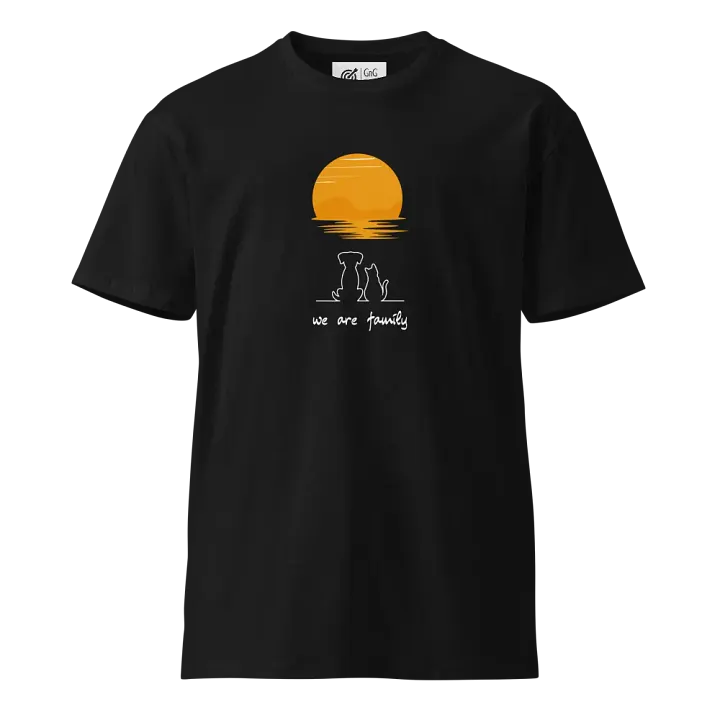 We Are Family (Cat & Dog) - Unisex Premium T-Shirt product image (1)