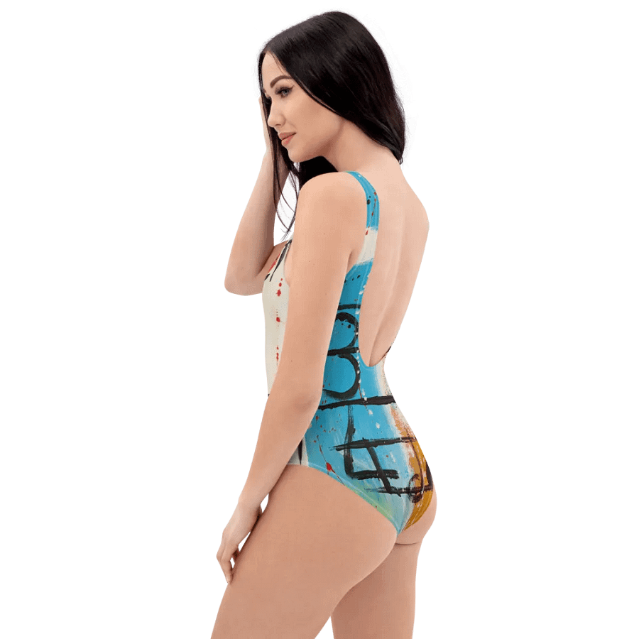 original painting by b.reters printed on swimsuit, modern design product image (9)
