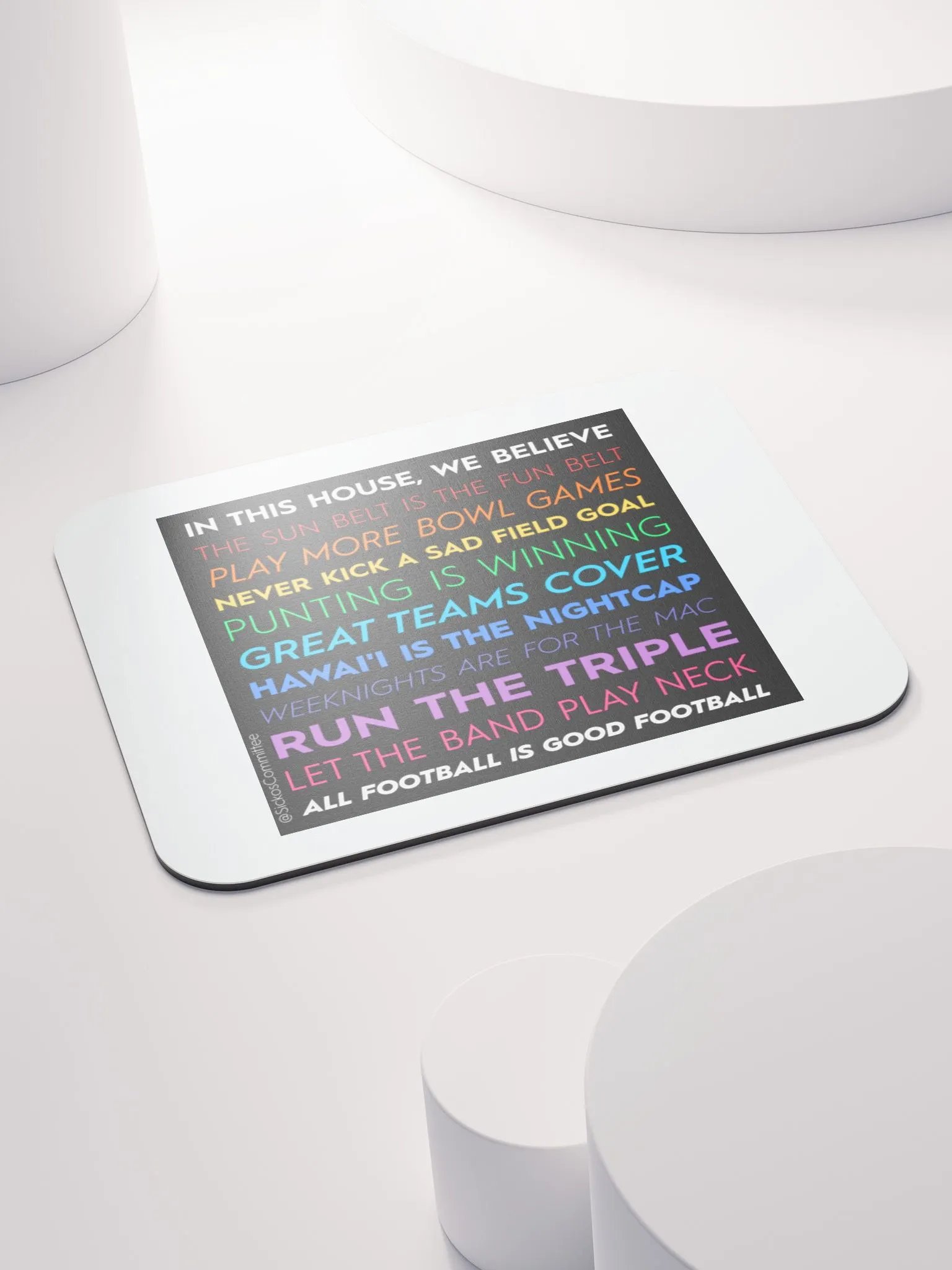 In This House Mouse Pad product image (4)