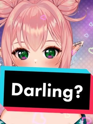 Are you a Darling?🥺 #fypシ #cute #wholesome #vtuberclips #animegirl #chobii 