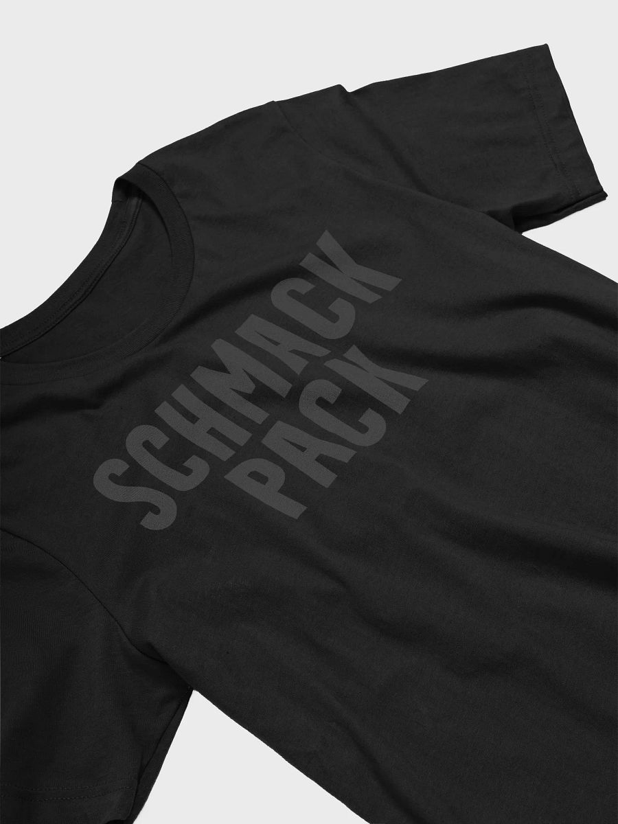 SCHMACK PACK T-Shirt - MATTE BLACK EDITION product image (3)