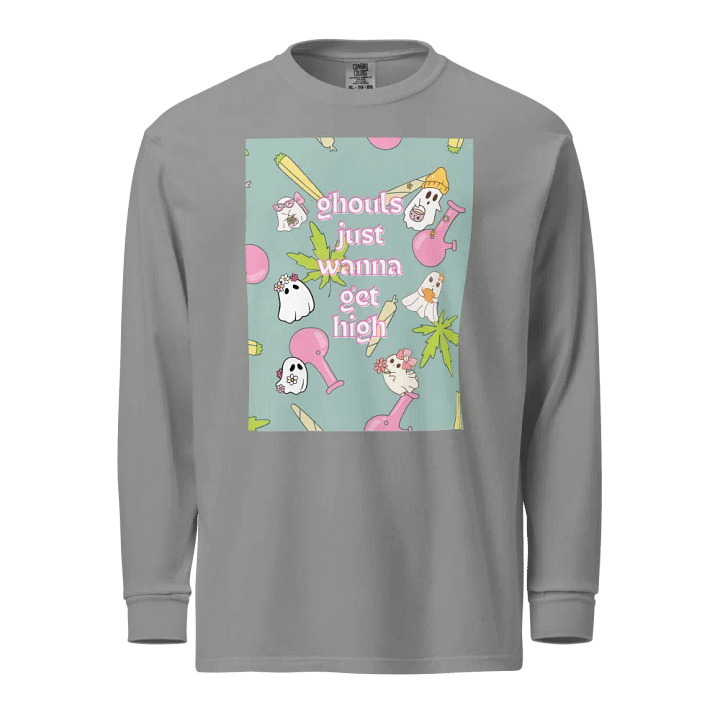 Ghouls Just Wanna Get High Long Sleeve Shirt product image (1)