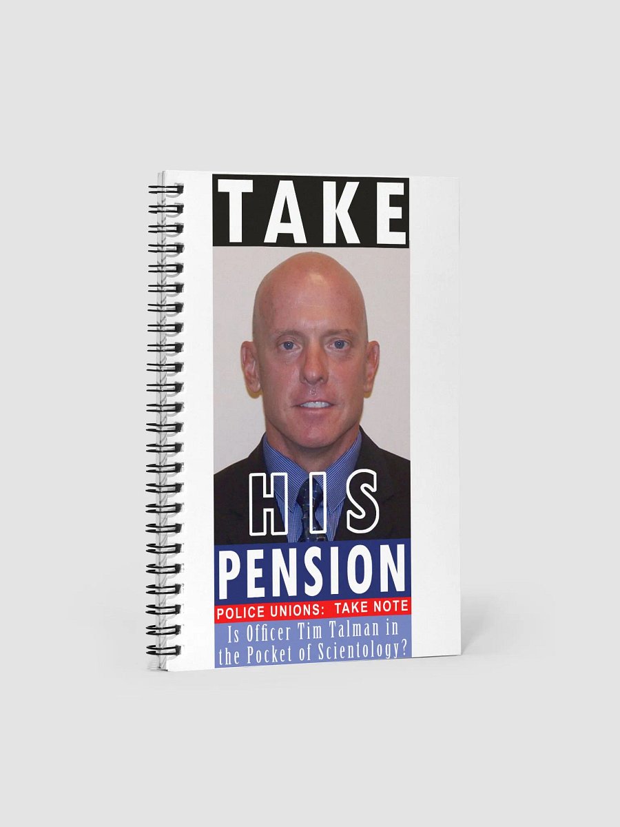 Notebook - Take Tim Talman's Pension product image (1)
