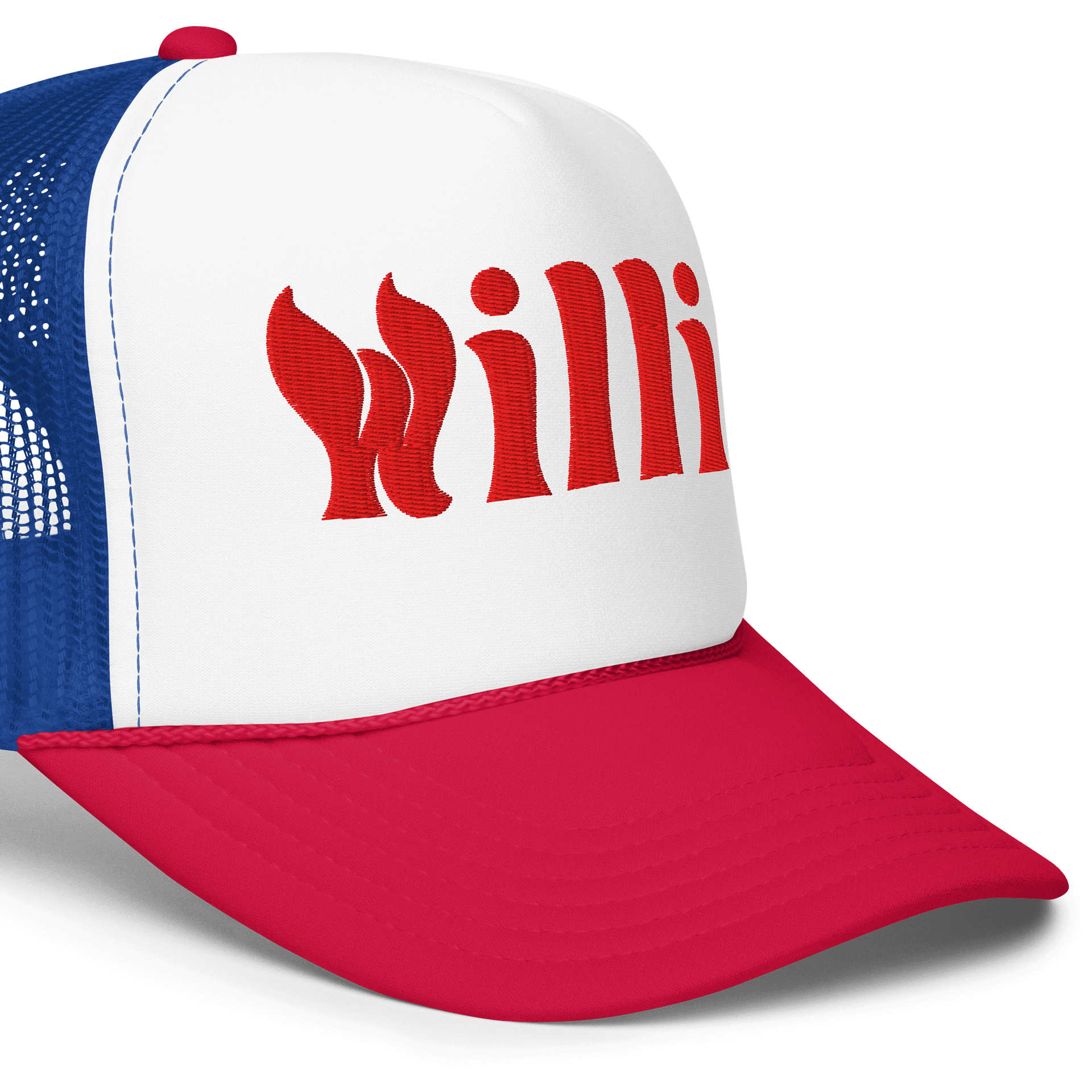 ROCKING WILLIE Foam Trucker Hat product image (4)