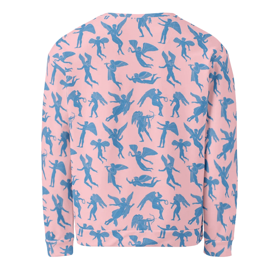 Erotes - chinoiserie and rose unisex recycled sweater product image (12)
