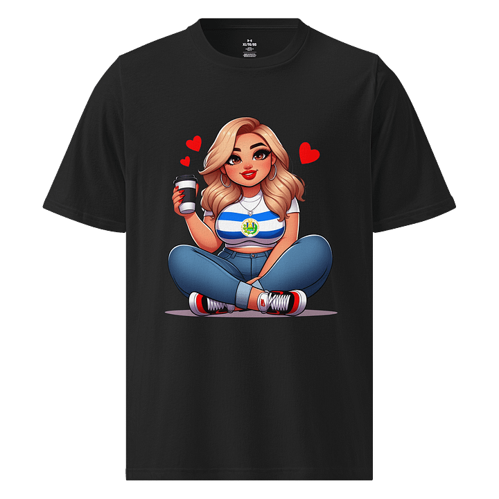 Coffee Lover's Chic Athletic Tee product image (1)