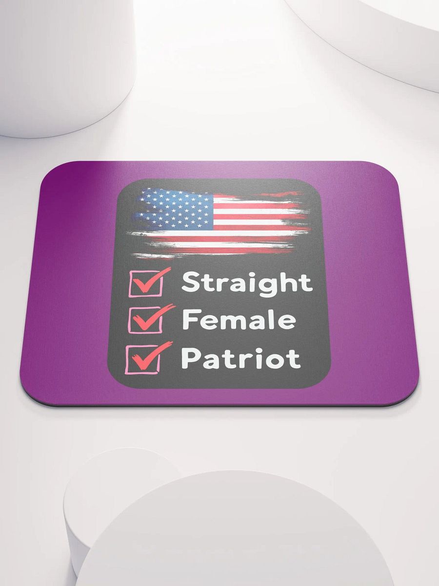 Mouse Pad: Female Checklist product image (1)