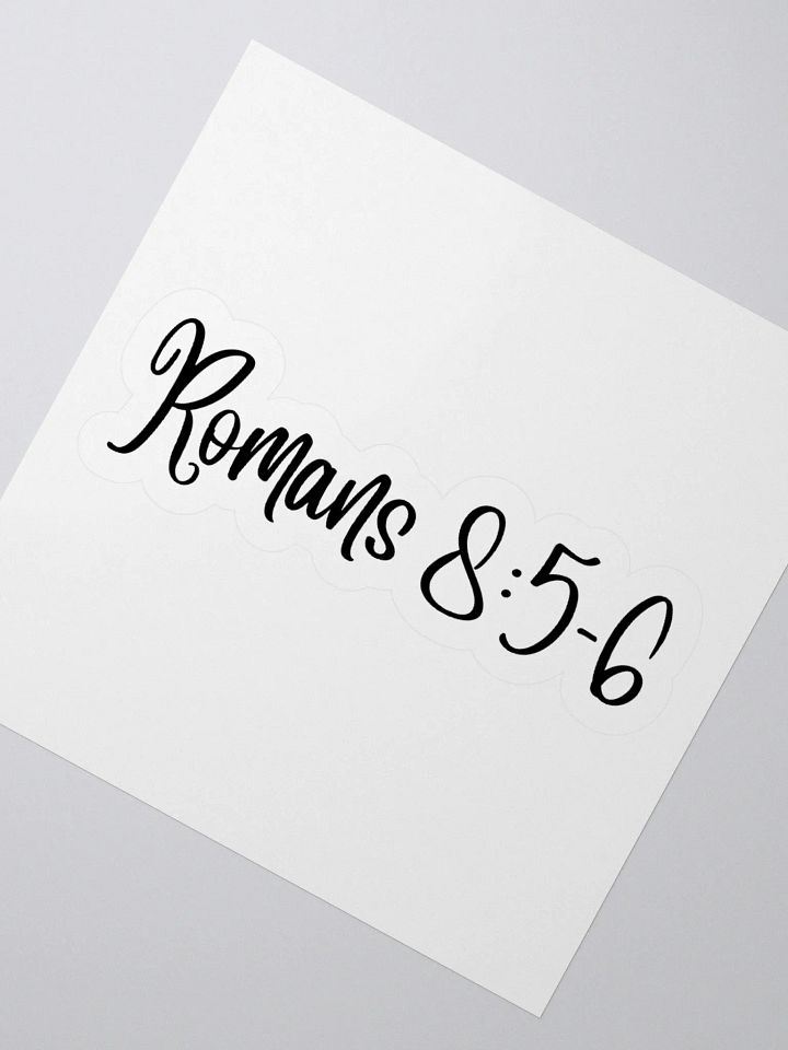 Romans 8:5-6 product image (4)