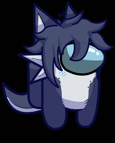 Poyo everyone,

Here are two little drawings that I just finished to make maybe T-shirt.

My cuty fursona on #amongus theme
I...