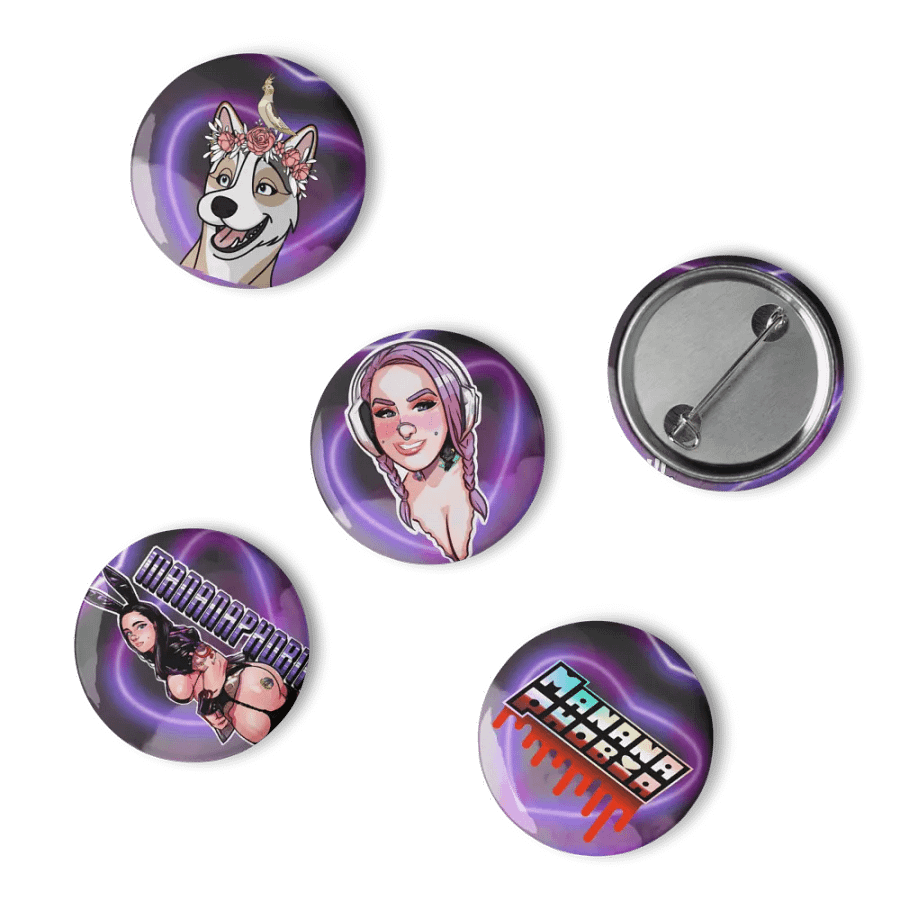 Mananaphobia Pin Set product image (10)