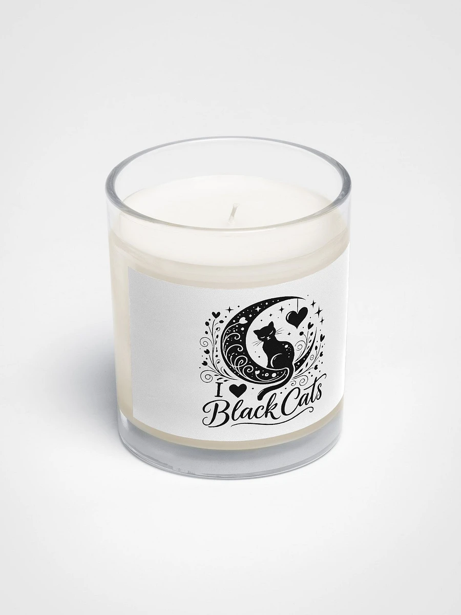 I Love Black Cats Candle product image (2)