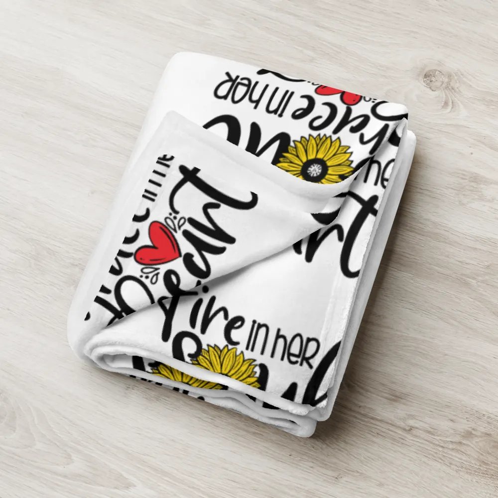 Fire In Her Soul Blanket product image (8)