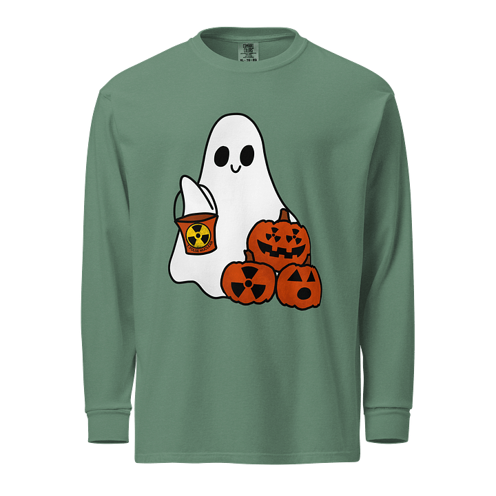 Long Sleeve Halloween Nuclear Ghost T-Shirt product image (1)