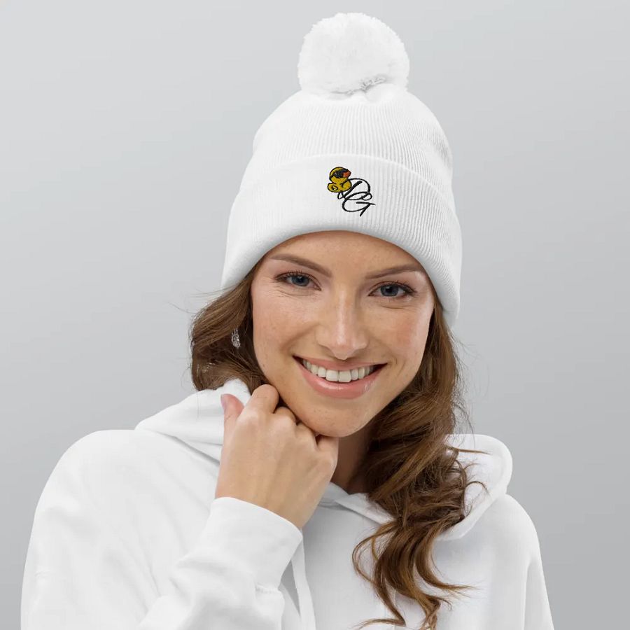 DG Beanie Black Lettering product image (6)
