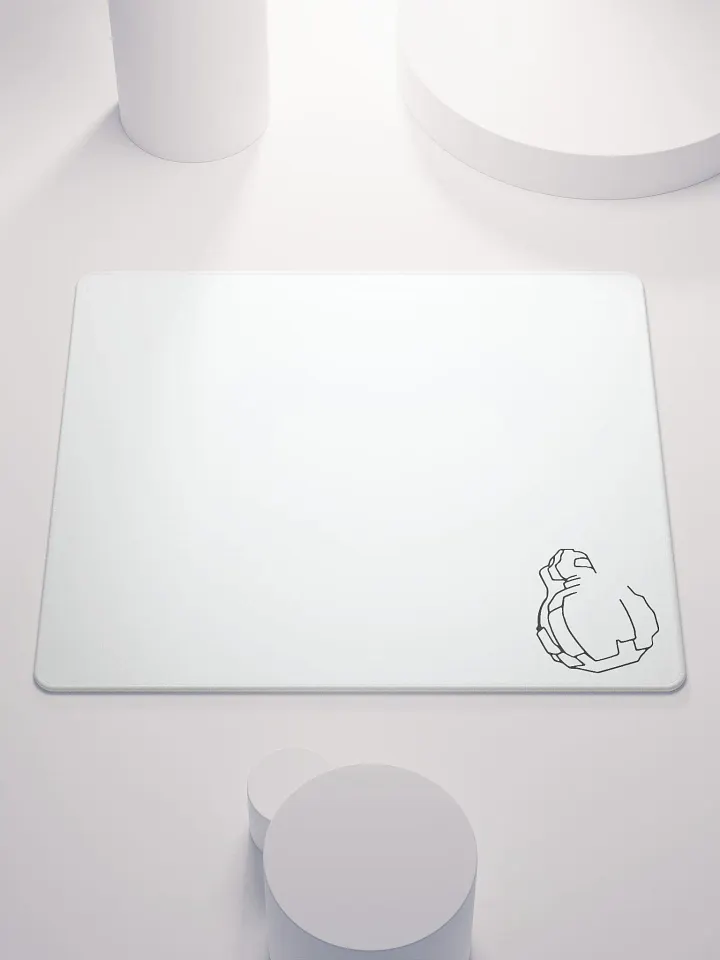 Icon Gaming Mouse Pad - White product image (1)