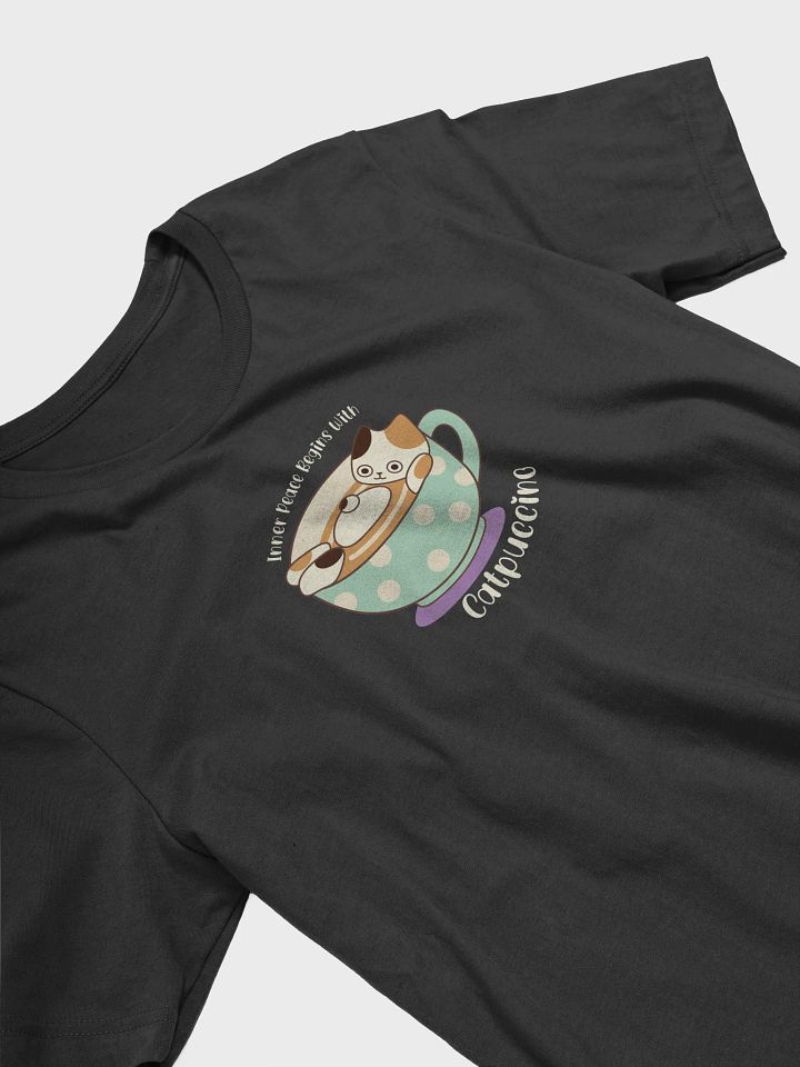 Catpuccino Cat T-shirt product image (2)