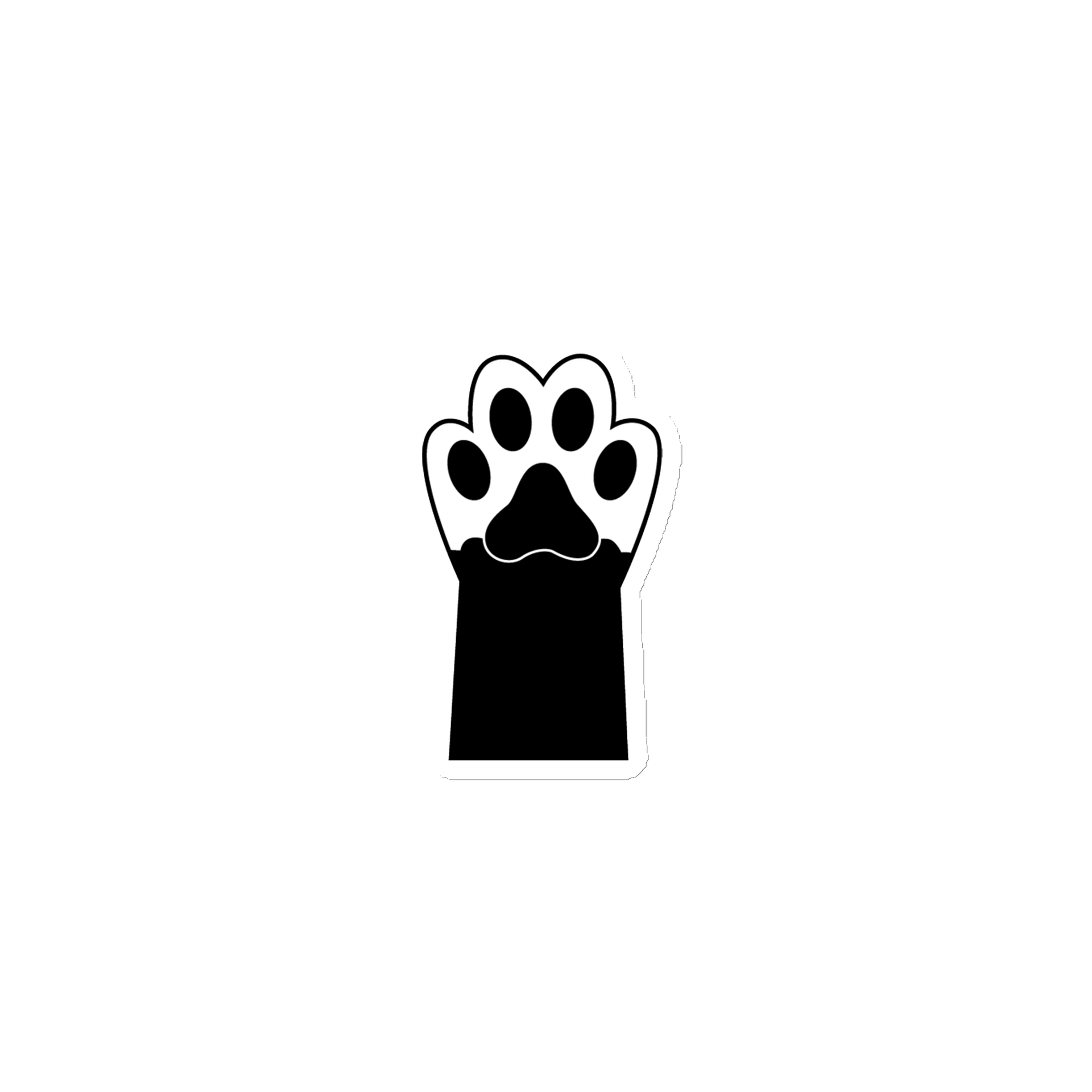 Onyx Paw Magnet product image (1)