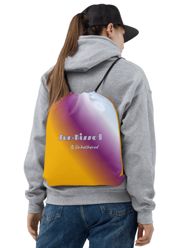 Sun-Kissed All-Over Drawstring Bag product image (1)