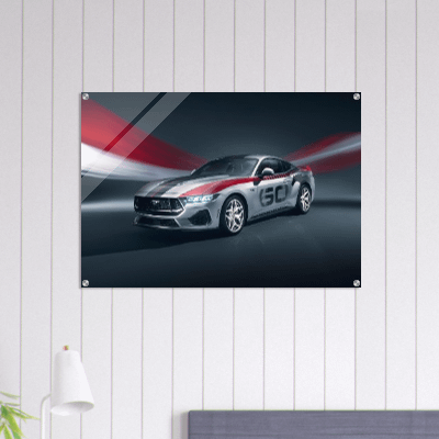 MUSTANG GLOSSY ACRYLIC PRINT product image (5)