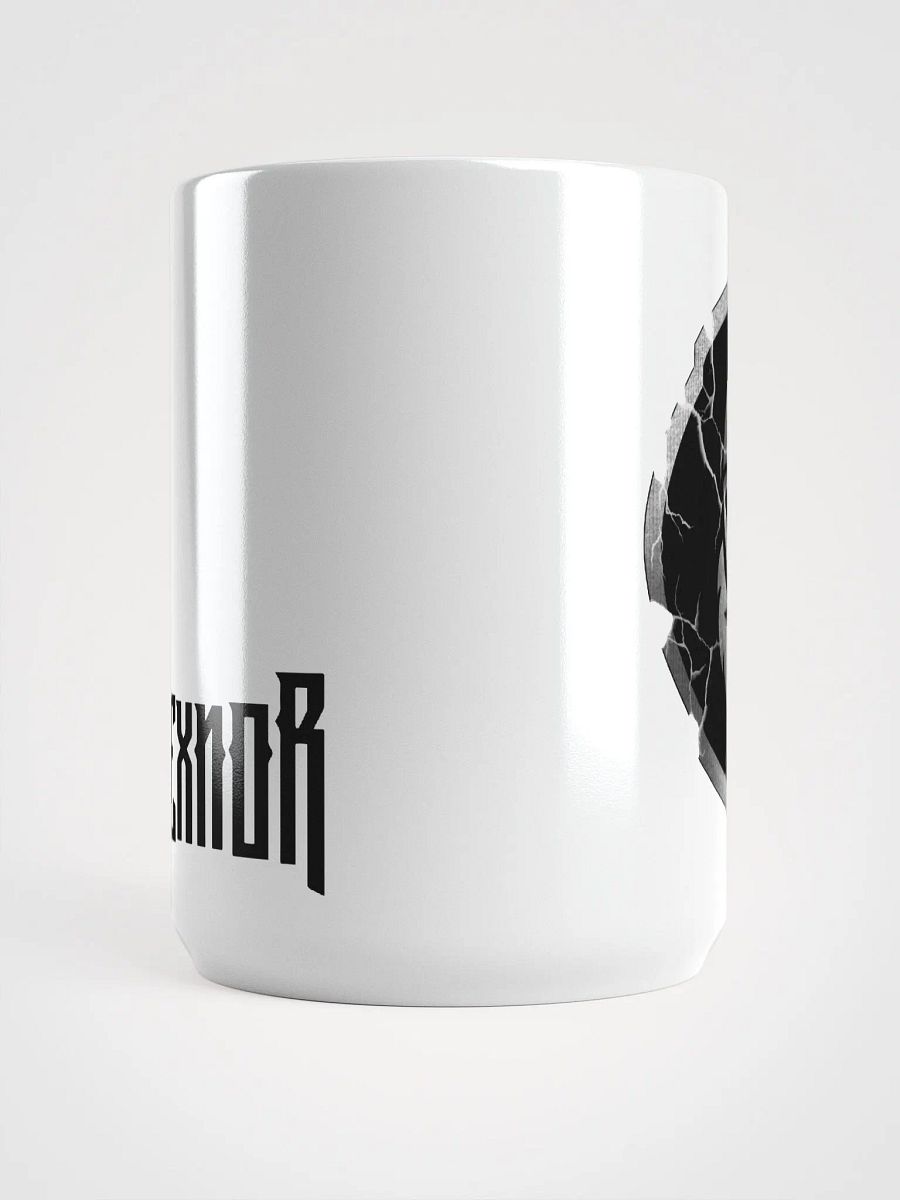 REXNOR Mug 15oz (Crumbling Logo + Black Text) product image (5)