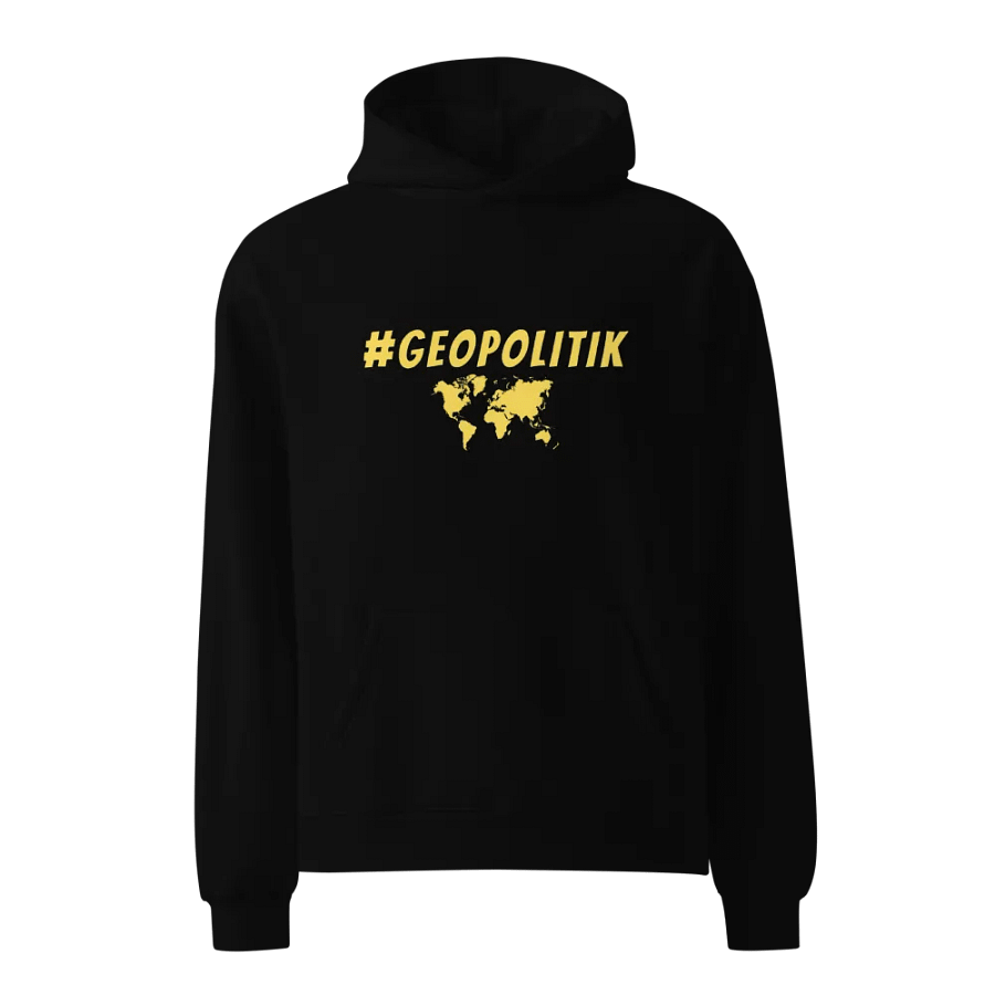 FELPA CON CAPPUCCIO #GEOPOLITIK product image (1)