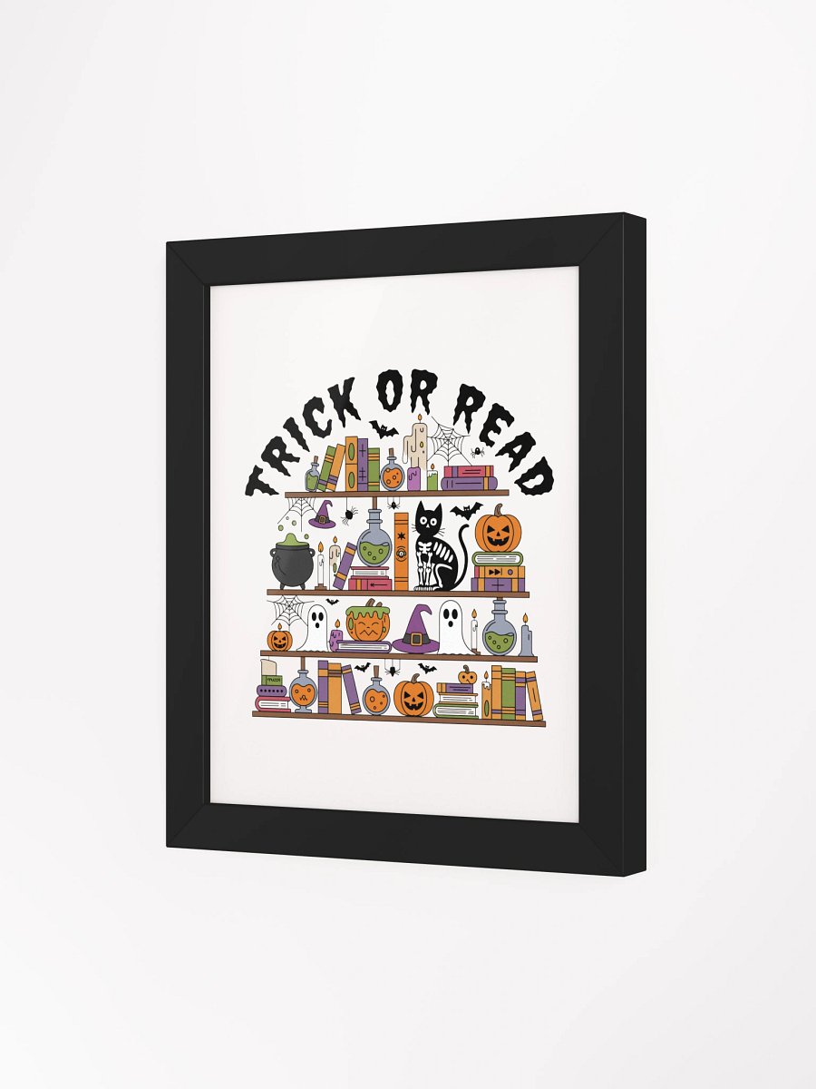 Trick or Read Halloween Framed Poster product image (5)