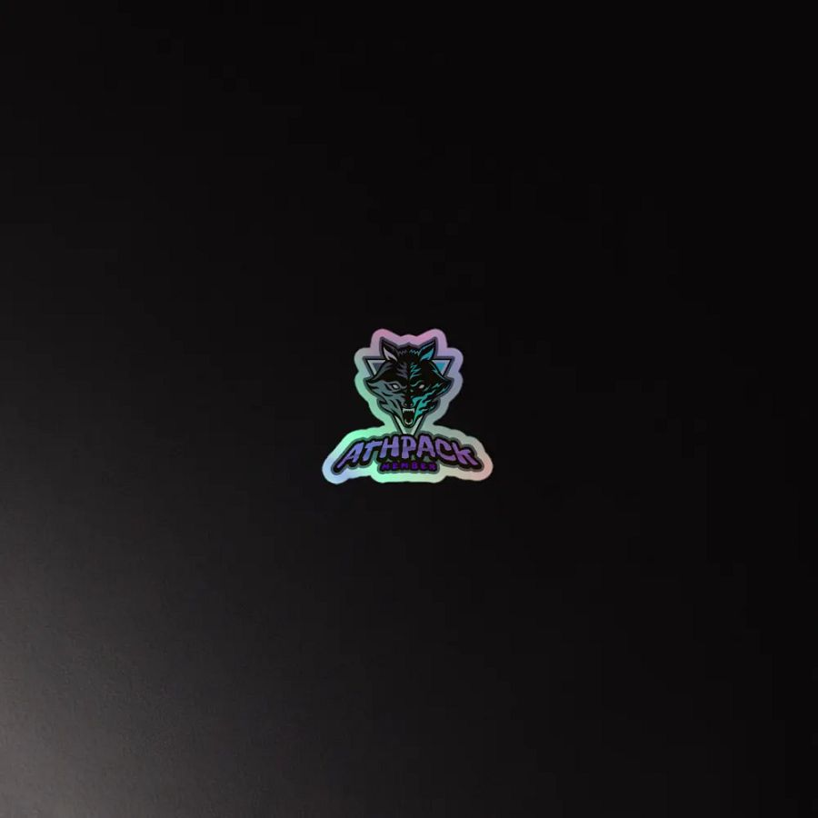 AthPack Member Holographic Sticker product image (4)