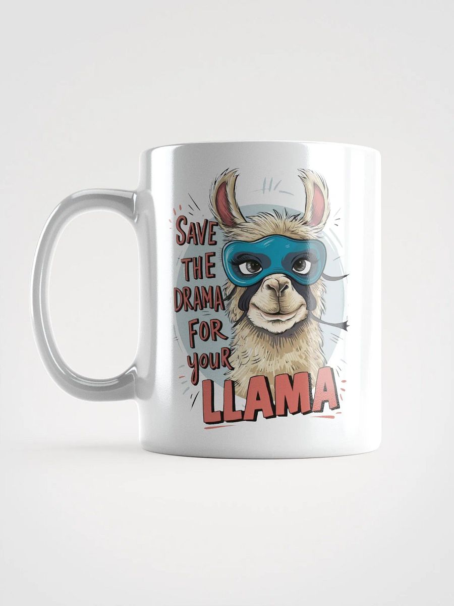 Drama-Llama Blue Mask Mug product image (6)