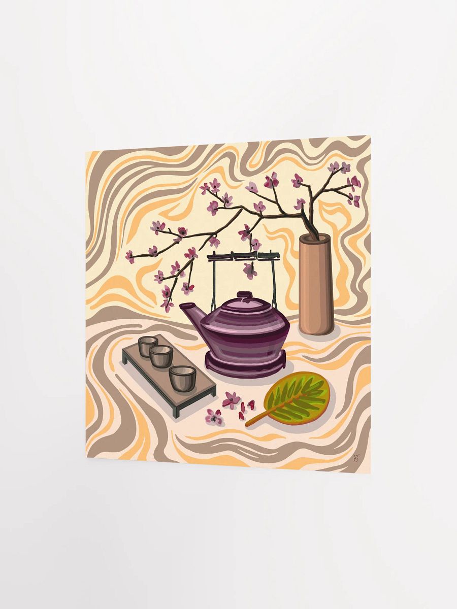 Serenity in Bloom Poster - Coffee Shop No. 5 product image (2)