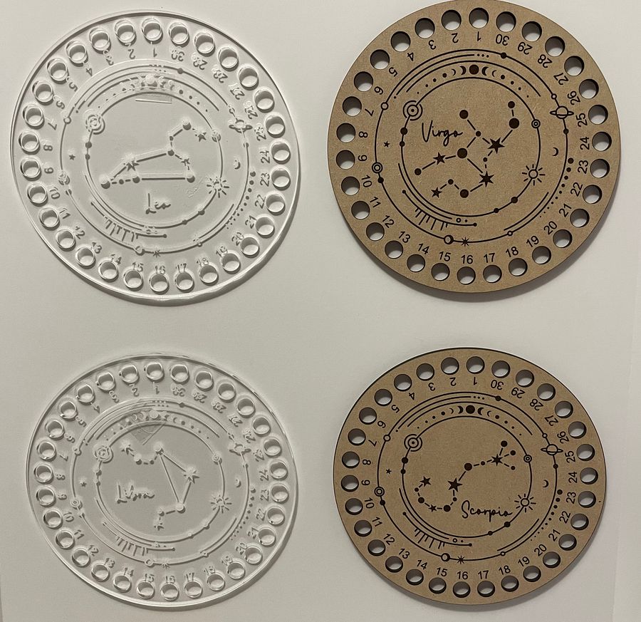 Zodiac Constellation Embroidery Floss Sorter product image (2)