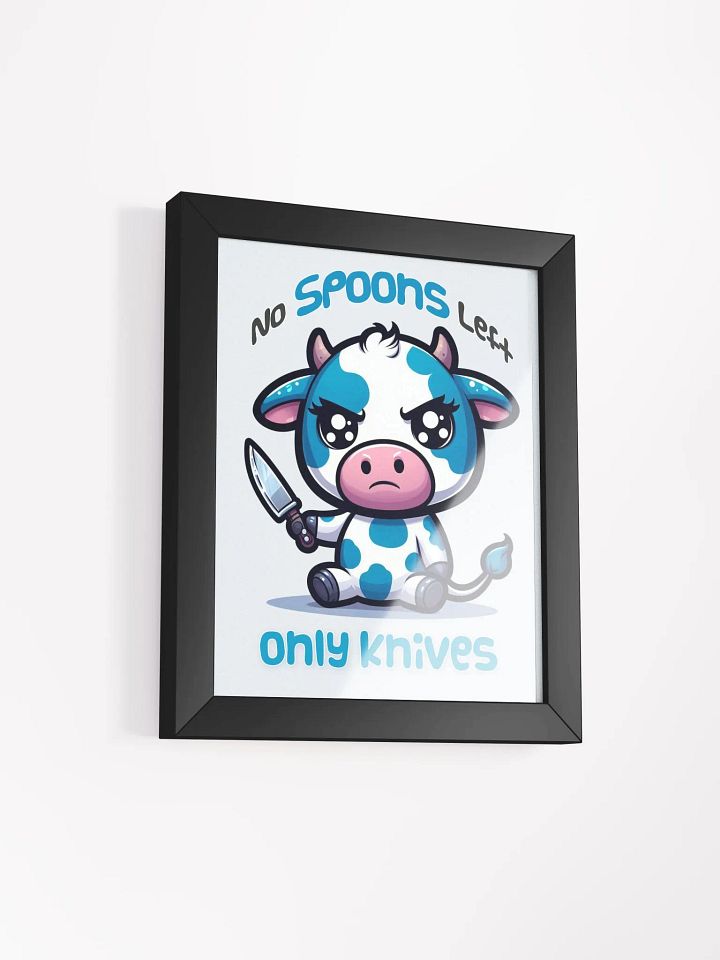 No Spoons Framed Poster product image (28)