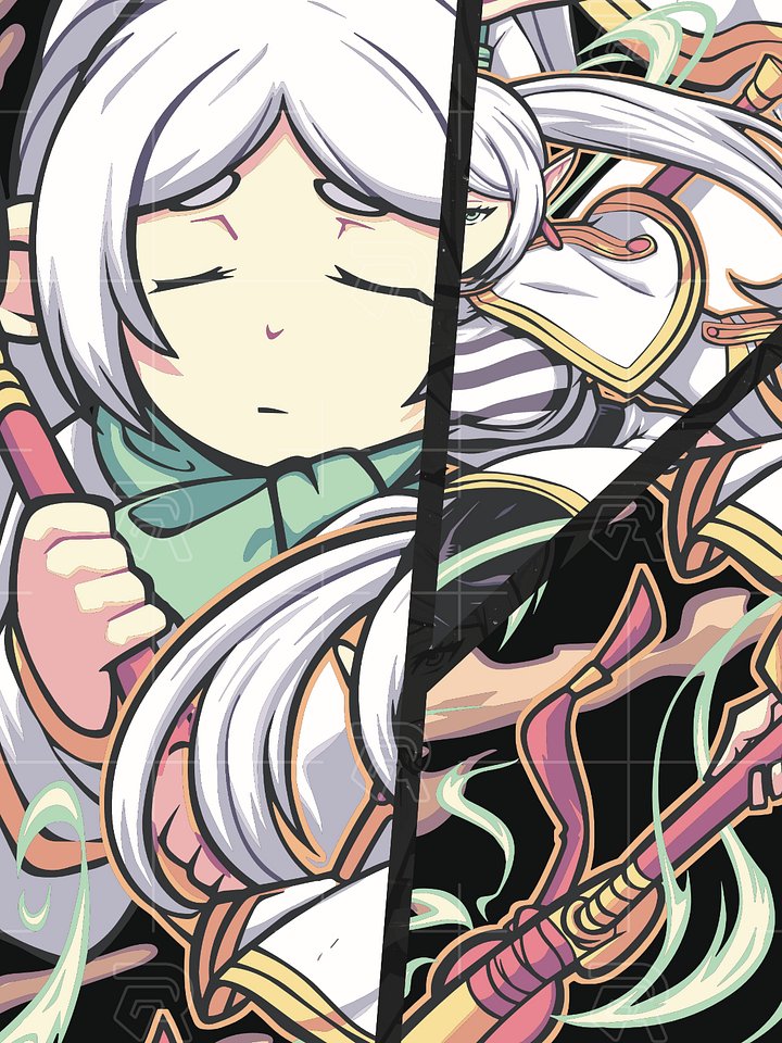 Timeless Mage – 永遠の魔導士 (Inspired by Frieren: Beyond Journey’s End) product image (2)
