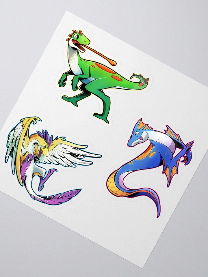 Mochee The Dragon Stickers product image (1)
